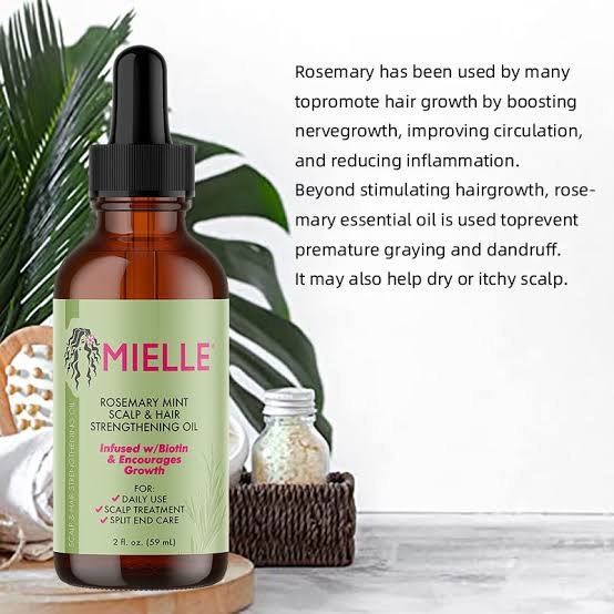 Mielle Rosemary Mint Scalp & Hair Strengthening Oil 59 - Ml