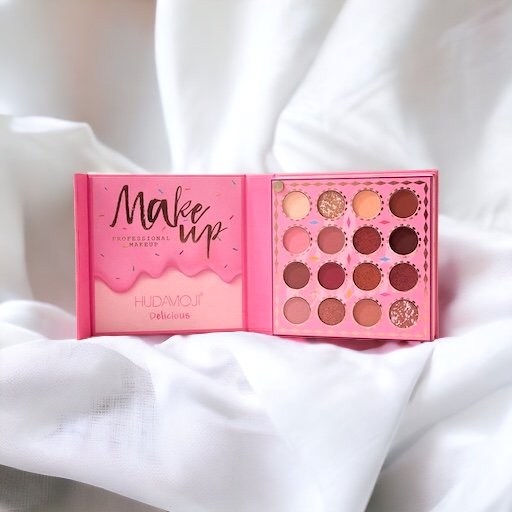 Hudamoji 4in1 Delicious Highlighter Blush And Eyeshadow Palette