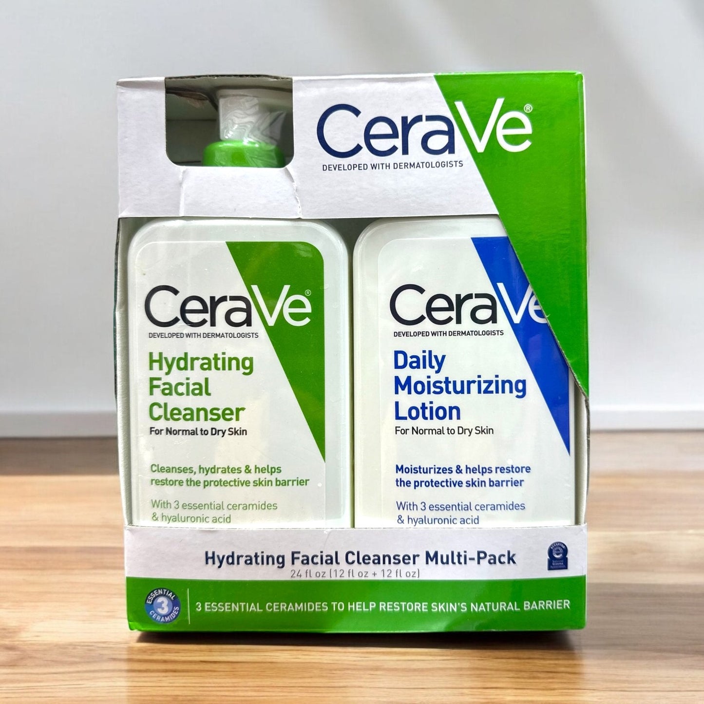 CeraVe Daily Moisturizing Lotion &amp; Hydrating Cleanser Multi pack 236ml