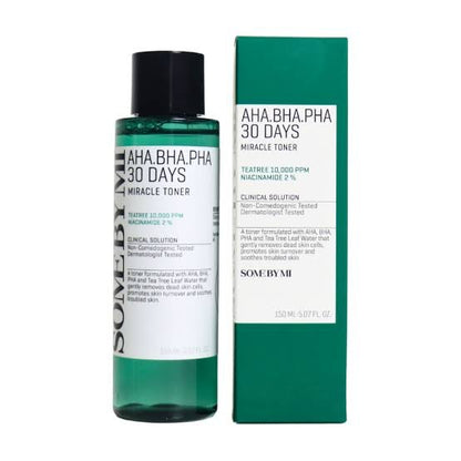 Some By MI  AHA. BHA. PHA 30 Days Miracle Toner(150 ml) Korea