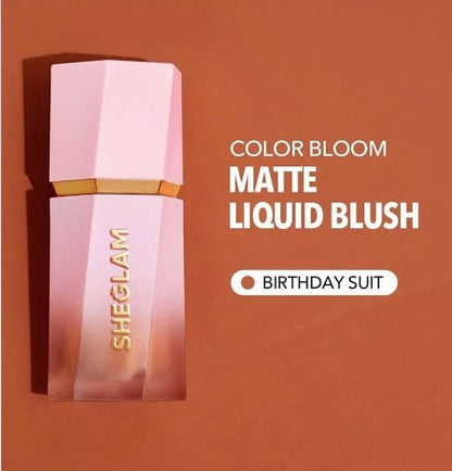 SHEGLAM COLOR BLOOM LIQUID BLUSH (BIRTHDAY SUIT )