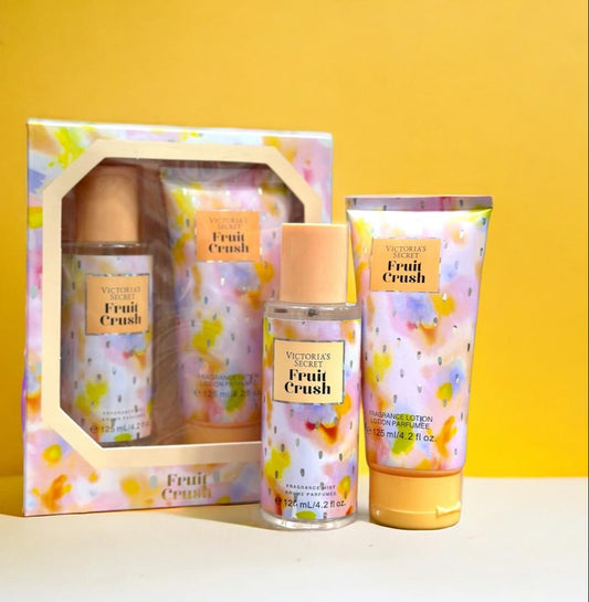 VICTORIA SECRET Fruit Crush Body Lotion & Mist Set