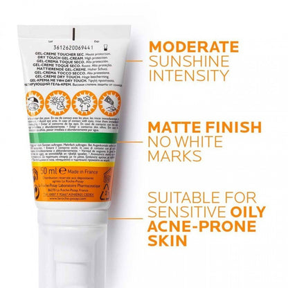 La Roche-Posay Anthelios Gel Creme Anti-Shine Sunscreen SPF 50 Plus - 50 ml
