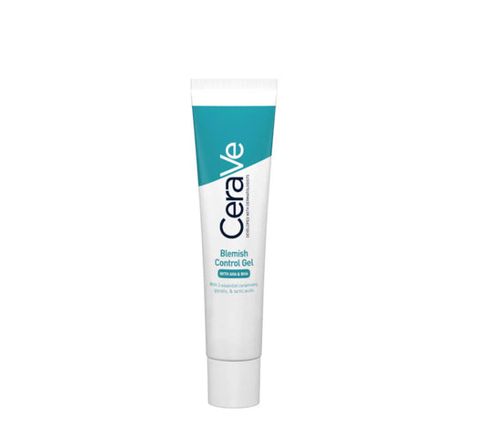 CeraVe Blemish Control Gel Moisturiser with 2% Salicylic Acid &amp; Niacinamide for Blemish-Prone Skin 40ml