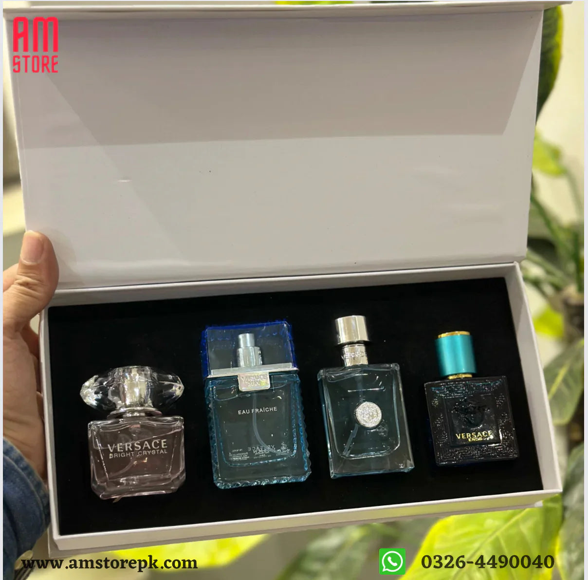 VERSACE Perfume Set 4 Pcs