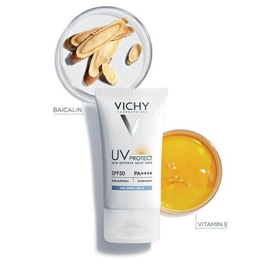 Vichy UV Protect SPF 50 Anti Shine Cream (Sunscreen)