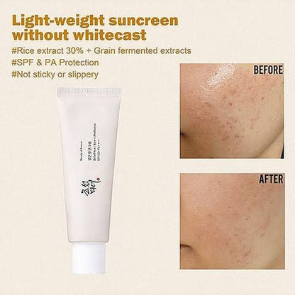 BEAUTY OF JOSEON - Relief Sun : Rice + Probiotics SPF50 50ml sunscreen Korea