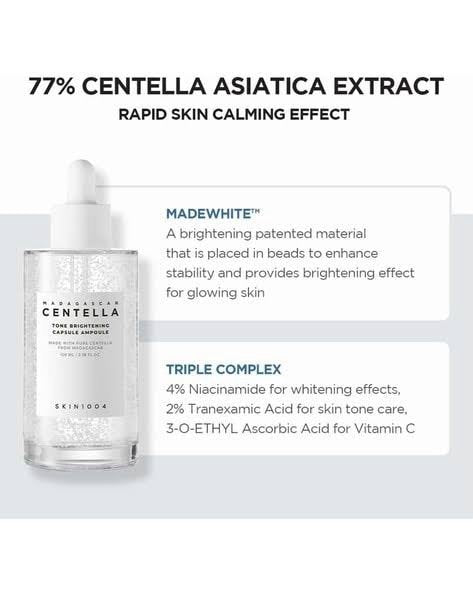 Centella SKIN 1004 Madagascar TONE BRIGHTENING  Fresh Ampoule 100ml