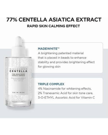 Centella SKIN 1004 Madagascar TONE BRIGHTENING  Fresh Ampoule 100ml