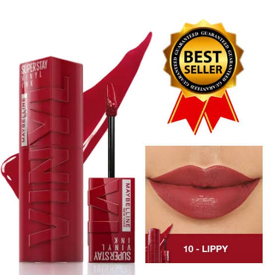 Maybelline Super Stay Vinyl Ink Lipcolor (10)( Company leftover stock )