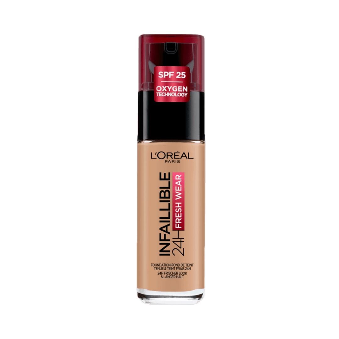 L'Oreal Paris - LOreal Infallible 24H Fresh Wear Breathable Liquid Foundation 125 Sable/Sand
