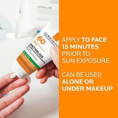 La Roche Posay Anthelios Clear Skin oil Free Dry Touch Sunscreen Spf 60 50ml