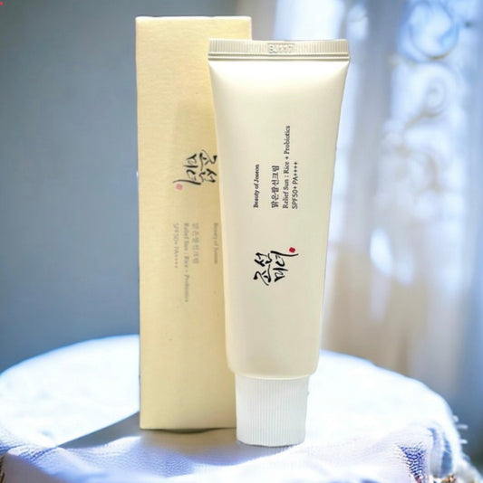 BEAUTY OF JOSEON - Relief Sun : Rice + Probiotics SPF50 50ml sunscreen Korea