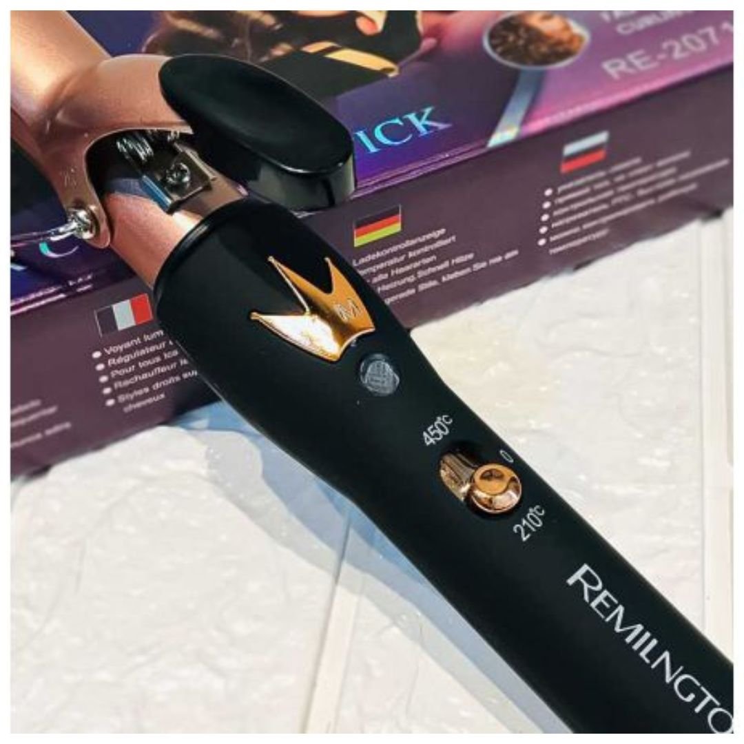 Professional Remington Hair Curler with temperature control hair curling tong