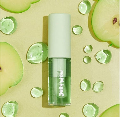 SHEGLAM Jelly Wow Hydrating Lip Oil-Mali-Green Apple Envy