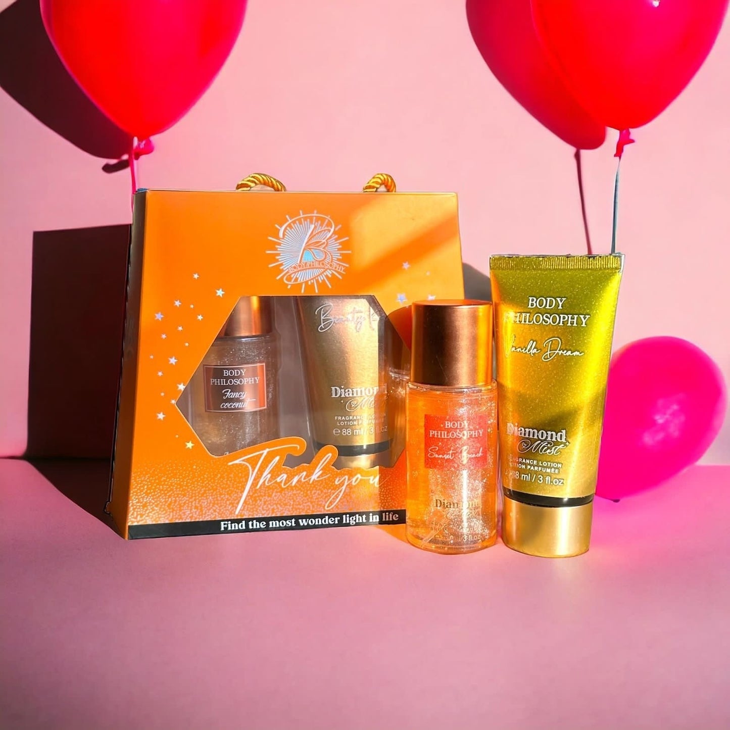 Diamond BODY PHILOSOPHY Body Mist &amp; Lotion