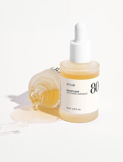 Anua Houttuynia Cordata 80% Moisture Soothing Ampoule Korea