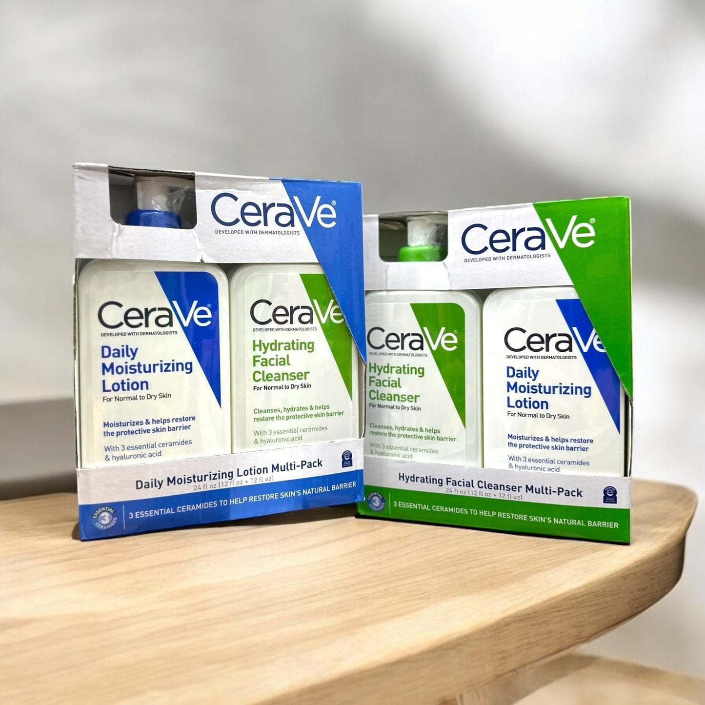 CeraVe Daily Moisturizing Lotion &amp; Hydrating Cleanser Multi pack 236ml