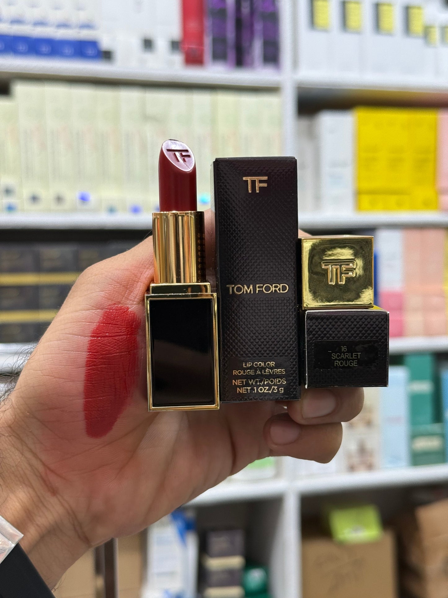 TOM FORD LIP COLOR – 16 Searlet Rouge
