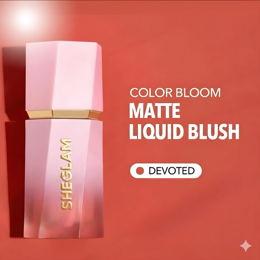 SHEGLAM COLOR BLOOM LIQUID BLUSH  (DEVOTED)