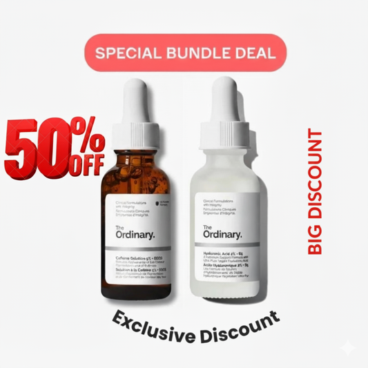 Ordinary Hyaluronic Acid + Caffeine Solution Bundle