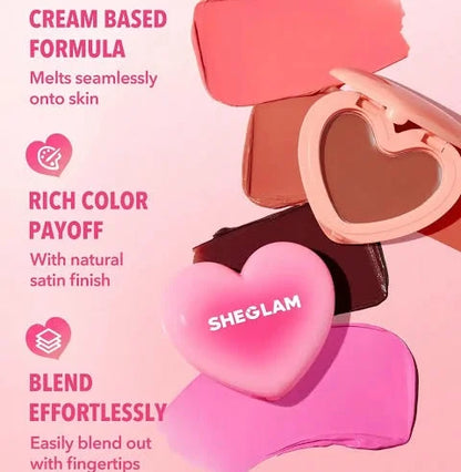 SHEGLAM Playing Cupid Cream Blush