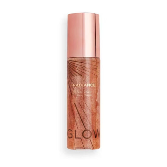 REVOLUTION  Glow Radiance Face & Body Shimmer Oil - 100ml