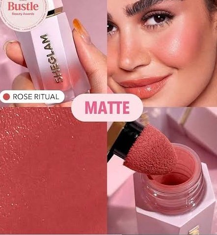 SHEGLAM COLOR BLOOM LIQUID BLUSH (ROSE RITUAL)