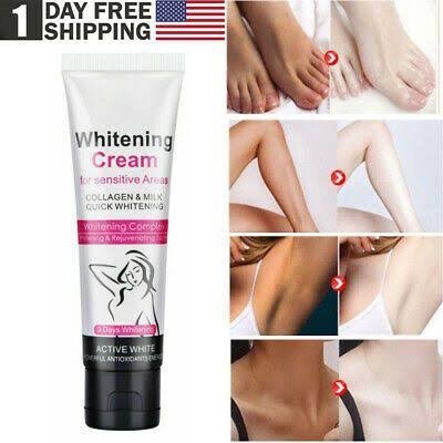 OZAKI Natural Black Whitening Cream Body &amp; Private Parts Whitening Cream with Collagen(100g)