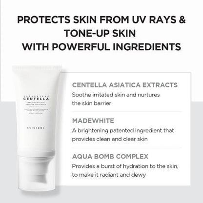 Centella SKIN1004 Madagascar Tone Brightening Tone-Up Sunscreen Korea