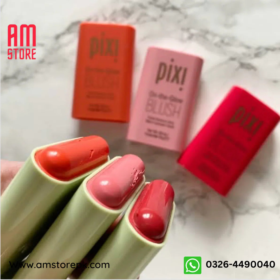 Pixi On the Glow Stick Blush ( Ruby )